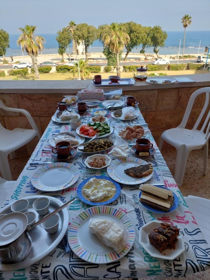 First Sea Line Apartment, Acre - Amazing Coastal View In Heart Of Akko Kültér fotó