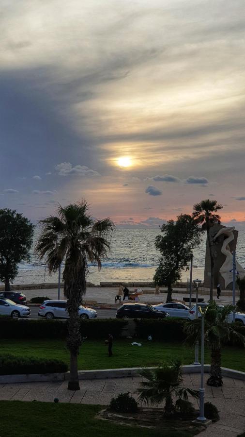 First Sea Line Apartment, Acre - Amazing Coastal View In Heart Of Akko Kültér fotó