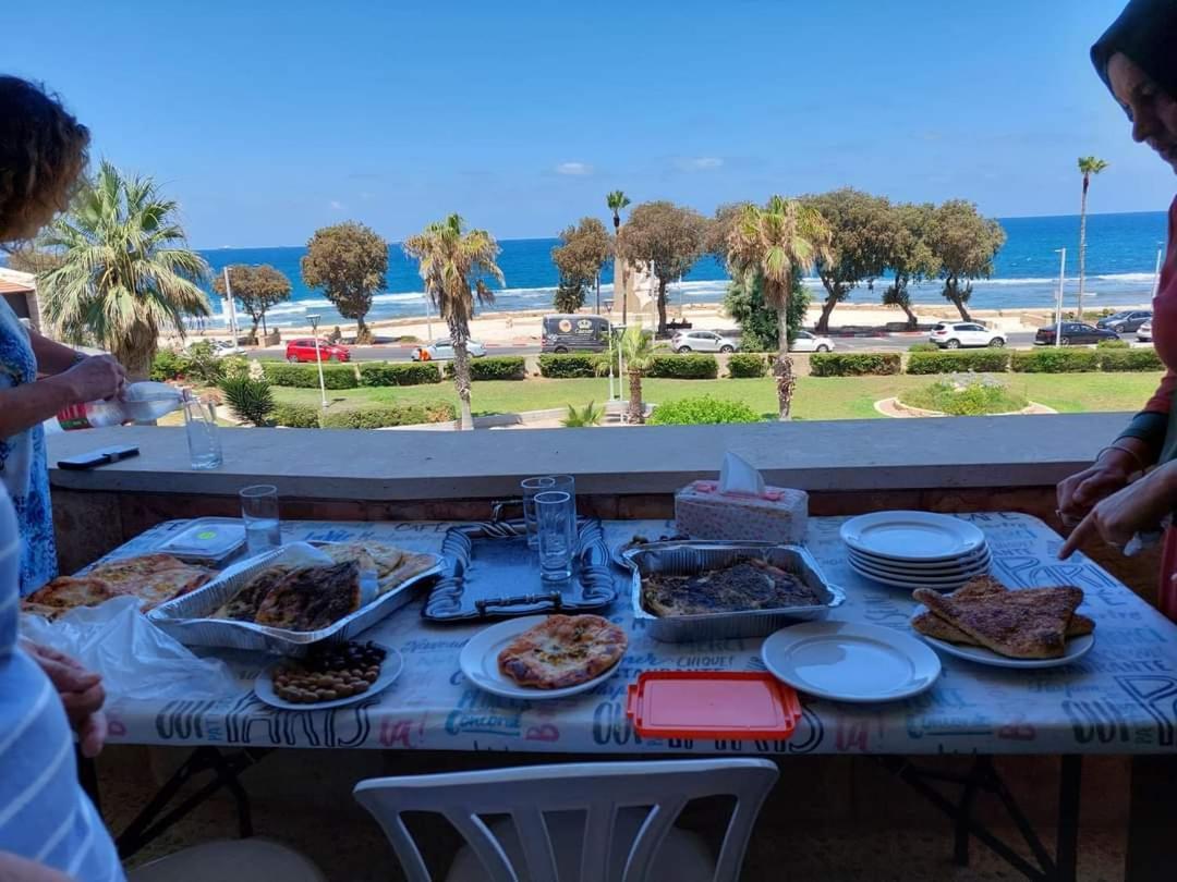 First Sea Line Apartment, Acre - Amazing Coastal View In Heart Of Akko Szoba fotó